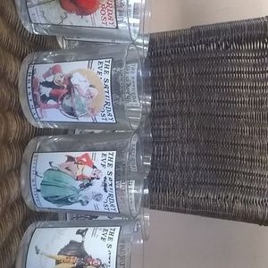 2 set's of Norman Rockwell glasses
